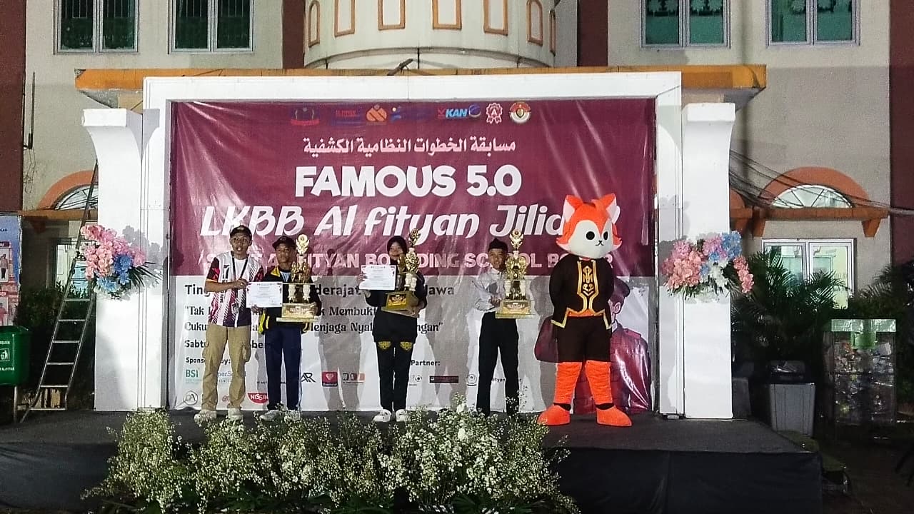 MTs. AL-Furqon Mengukuti Lomba LKBB Se-Pulau Jawa Di Al-Fityan Pada Tanggal 24 Oktober 2025 dan memenangkan Juara 2 Mula